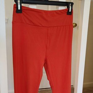 LulaRoe Leggings Red